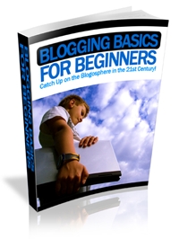 Blogging For Beginners Book Cover