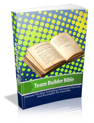 Team Builder Bible Book Cover